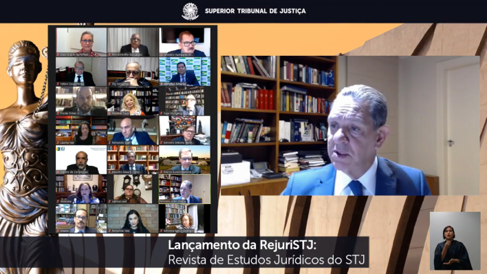 Revista de Estudos Jurídicos do STJ é lançada em evento por videoconferência; autoridades reforçam ineditismo do periódico